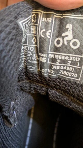 Botas Moto Rainers Veneto Marrón Talla 46