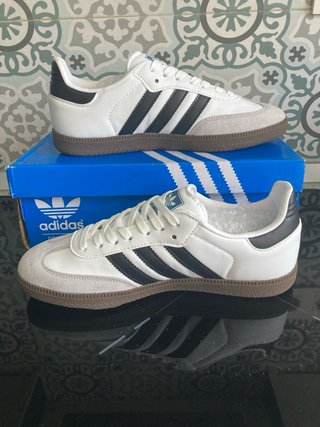 Zapatillas Adidas Samba Blancas y Negras