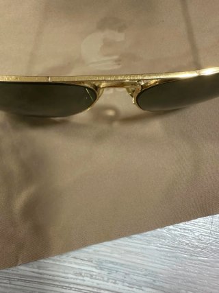 Gafas de sol Ray-Ban Aviator Doradas Negras