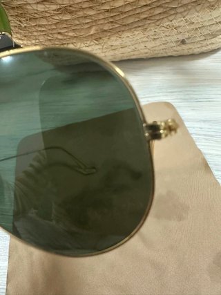 Gafas de sol Ray-Ban Aviator Doradas Negras