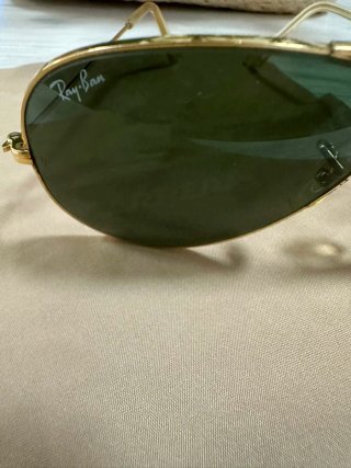 Gafas de sol Ray-Ban Aviator Doradas Negras