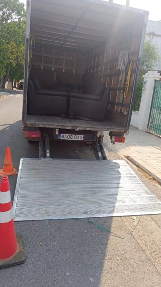 Portes economicos plataforma elevadora transporte