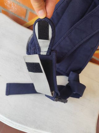 Bandolera Puma Azul y Gris