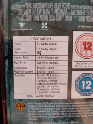 Sherlock Holmes DVD