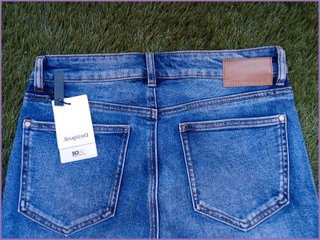 Vaqueros Desigual bordados flores T40 nuevo