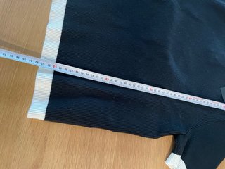Jersey Maje negro y blanco manga corta