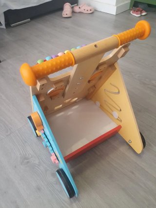 Carrito correpasillos Janod gato