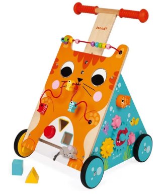 Carrito correpasillos Janod gato