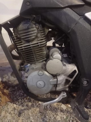 Moto Derbi City Cross 125 Negra y Blanca