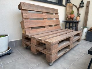 2 Sillones Palets para Terraza
