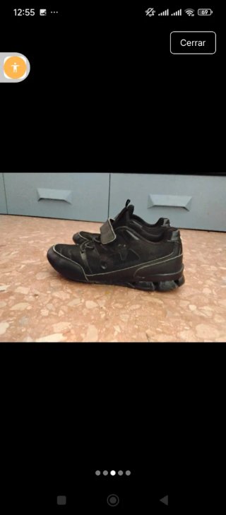 Deportivas niño Fila negras
