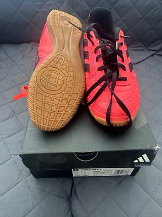 Zapatillas Adidas Super Sala 2 Rojas Talla 39.5