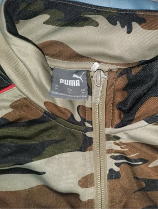 Chaqueta Puma Camuflaje Media Cremallera