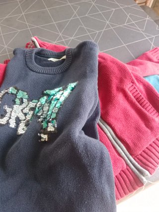 Lote 3 jerseys niño 8 años