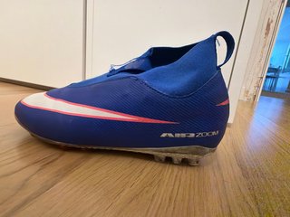 Zapatillas Nike Mercurial niño tacos azules