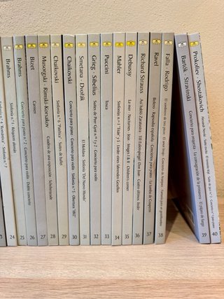 Colección Deutsche Grammophon: 40 libros + 80 CDs