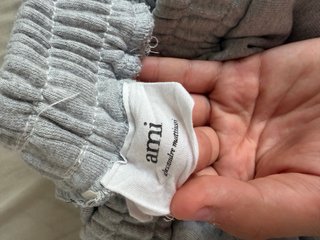 Pantalón corto gris niño Amiri 13-14 años