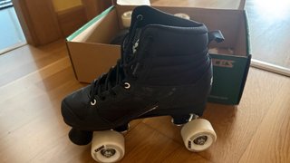 Patines de 4 ruedas negros 38