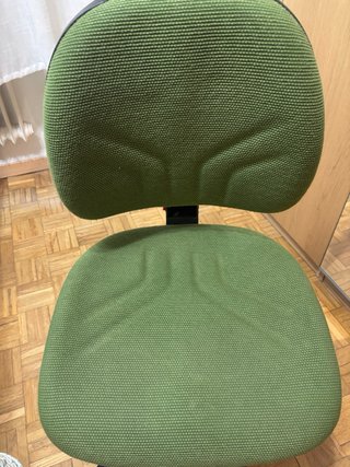 Silla de oficina verde