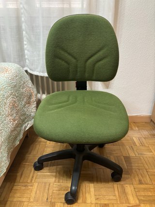 Silla de oficina verde