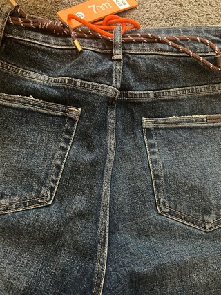 Jeans Gamba Dritta Denim Vintage Nuovi