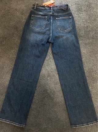 Jeans Gamba Dritta Denim Vintage Nuovi
