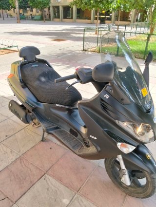 Piaggio 125 Ciclomotor Scooter Negro