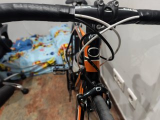 Bicicleta Orbea Carretera Naranja/Negra