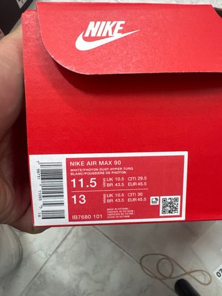 Nike Air Max 90 Talla 45.5 Nuevas