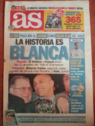 Periódico AS 13 Enero 1998