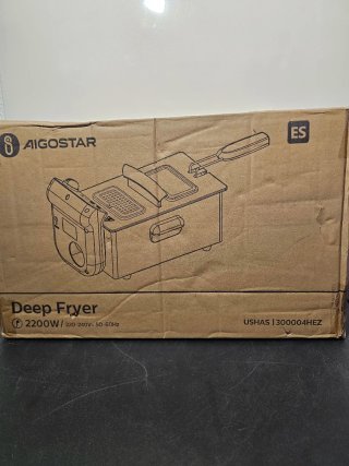 Freidora Eléctrica Aigostar Ushas 30HEZ