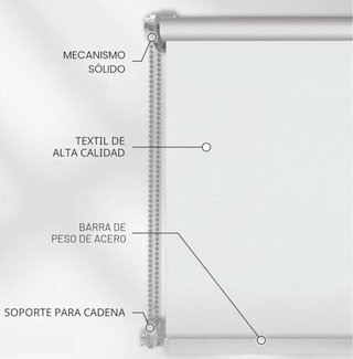 Estor de 60 x 120 cm