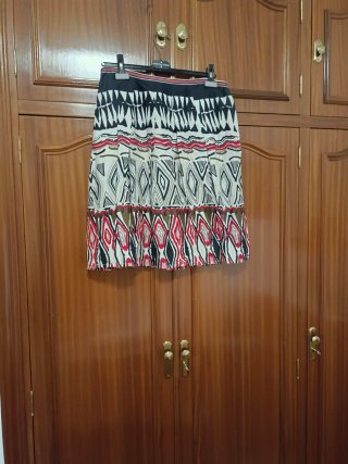 Falda Roberto Verino Estampada