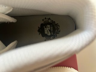 Nike Air Force 1 Altas Blancas Nuevas