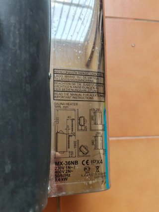 Estufa Sauna SAWOTEC