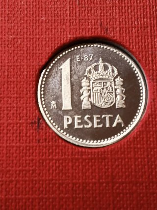 PARA DAVID Carterita numismática 1987 serie especi