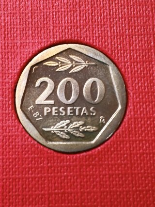 PARA DAVID Carterita numismática 1987 serie especi