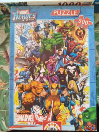 Puzzle Marvel Heroes 500 piezas Educa