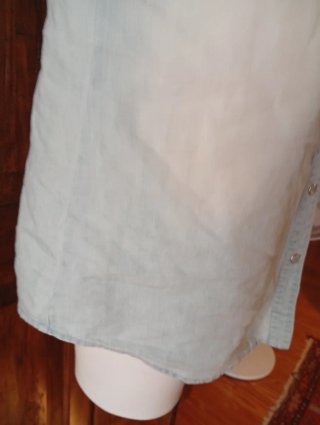 Camicia jeans Tezenis con pizzo