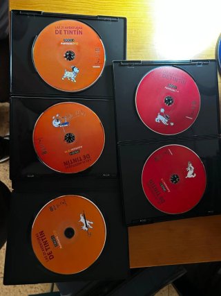 Las 21 Aventuras de Tintín DVD
