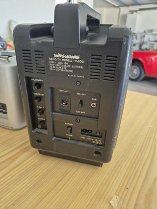 Televisor, Máquina de Escribir y Cámara