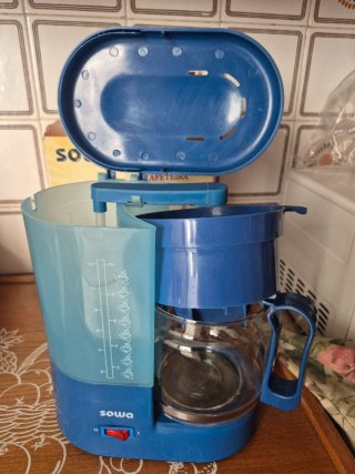 Cafetera SOWA azul