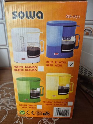 Cafetera SOWA azul