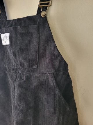 Mono Falda Negro Corduroy