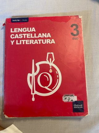 Libro lengua castellana y literatura 3 eso