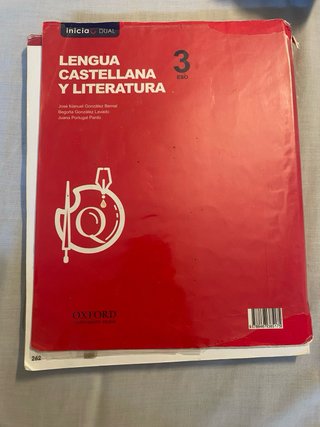 Libro lengua castellana y literatura 3 eso