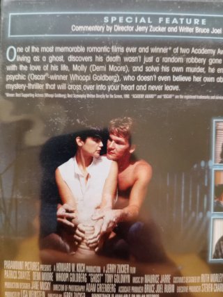 DVD Ghost - Patrick Swayze, Demi Moore