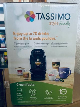 Cafetera Tassimo Compact One XS Bosch