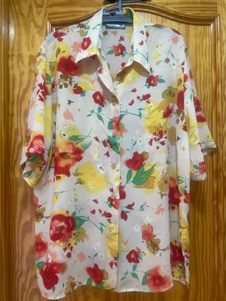 Camisa vintage floral