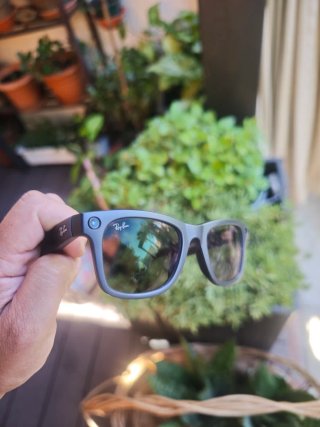 Gafas Ray-Ban Meta Wayfarer cristal transitions